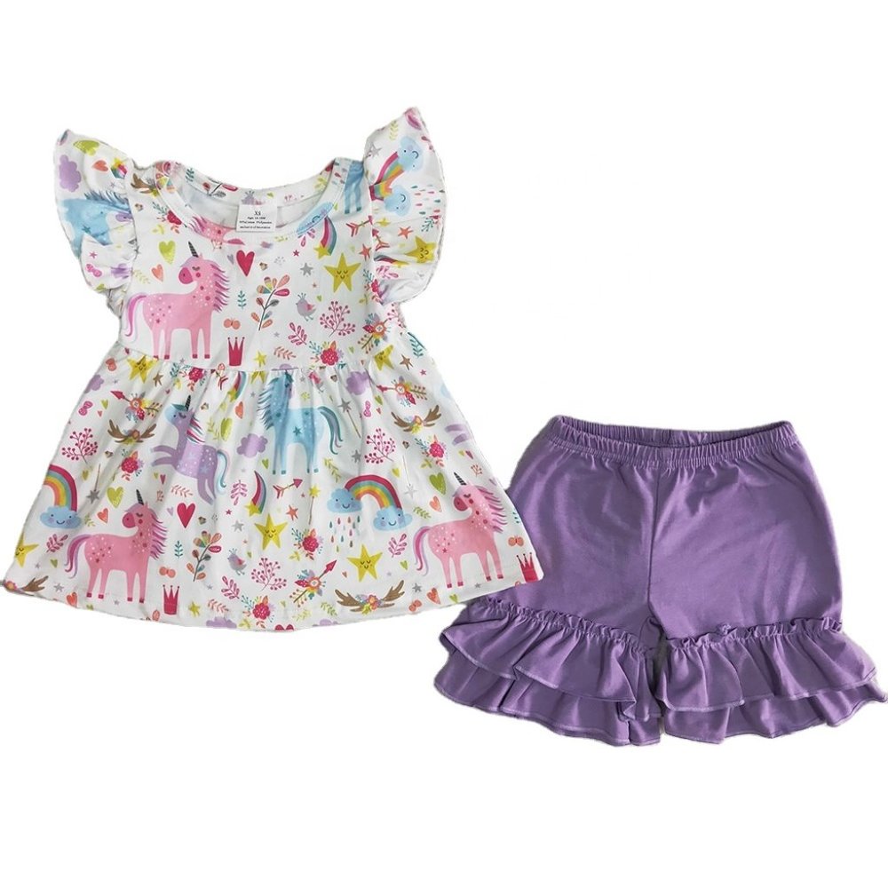 Unicorn Short Set